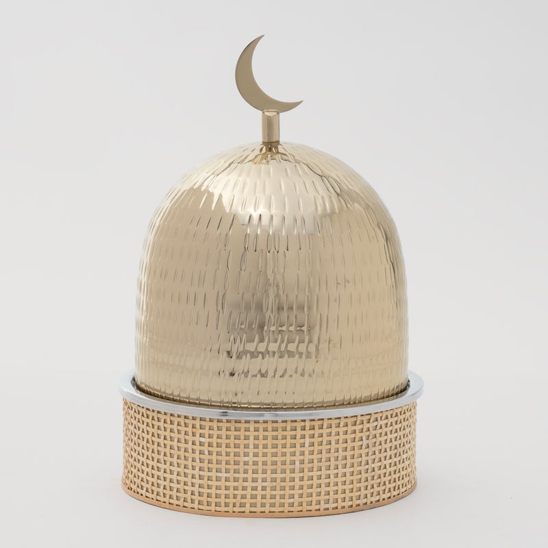 La Mesa Medium Serving Pot Gold for Kitchen - Image 1